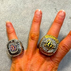 Baseball replica championship rings